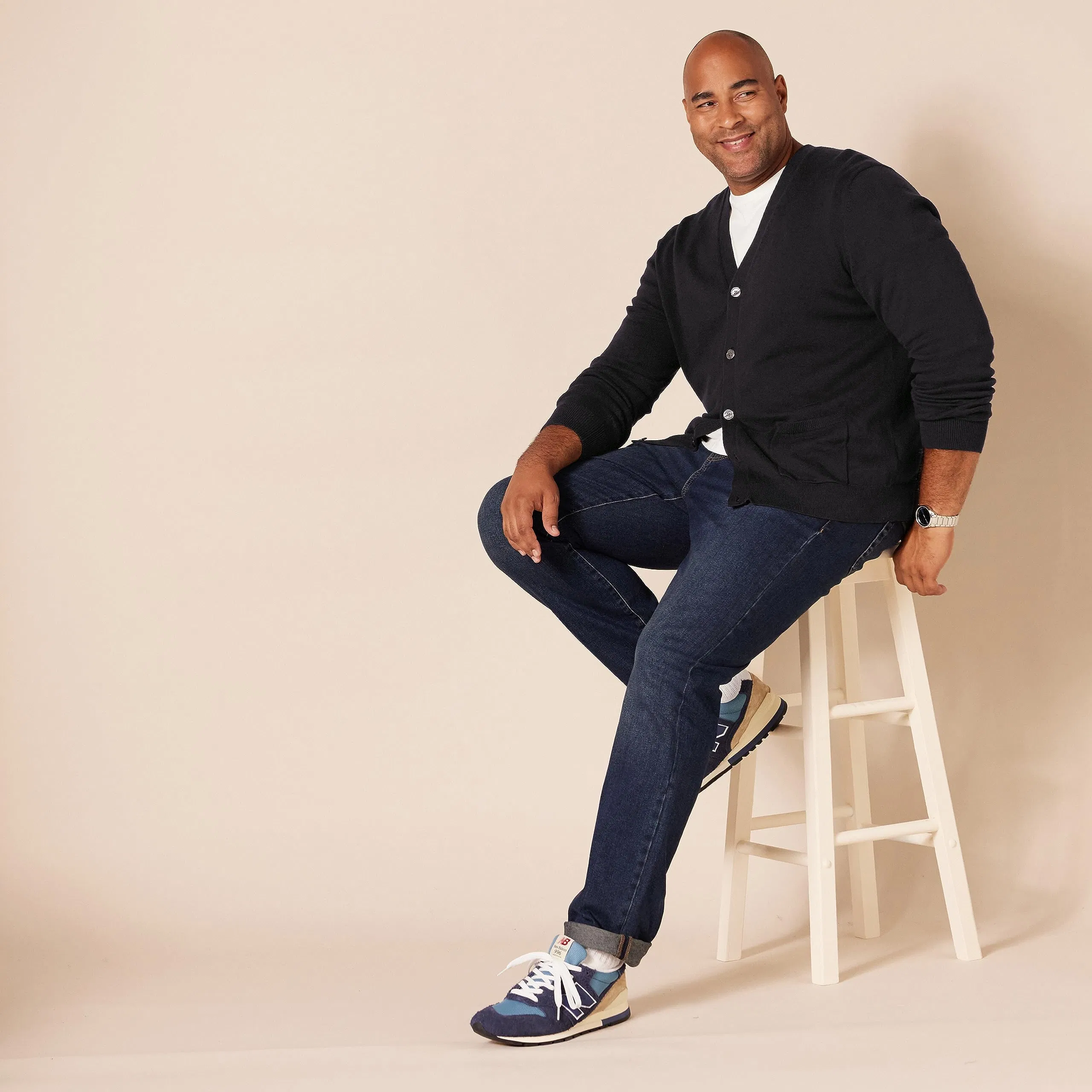Suéteres de Cárdigan de algodón personalizados de Fábrica de Ropa para hombres y prime con logotipo bordado