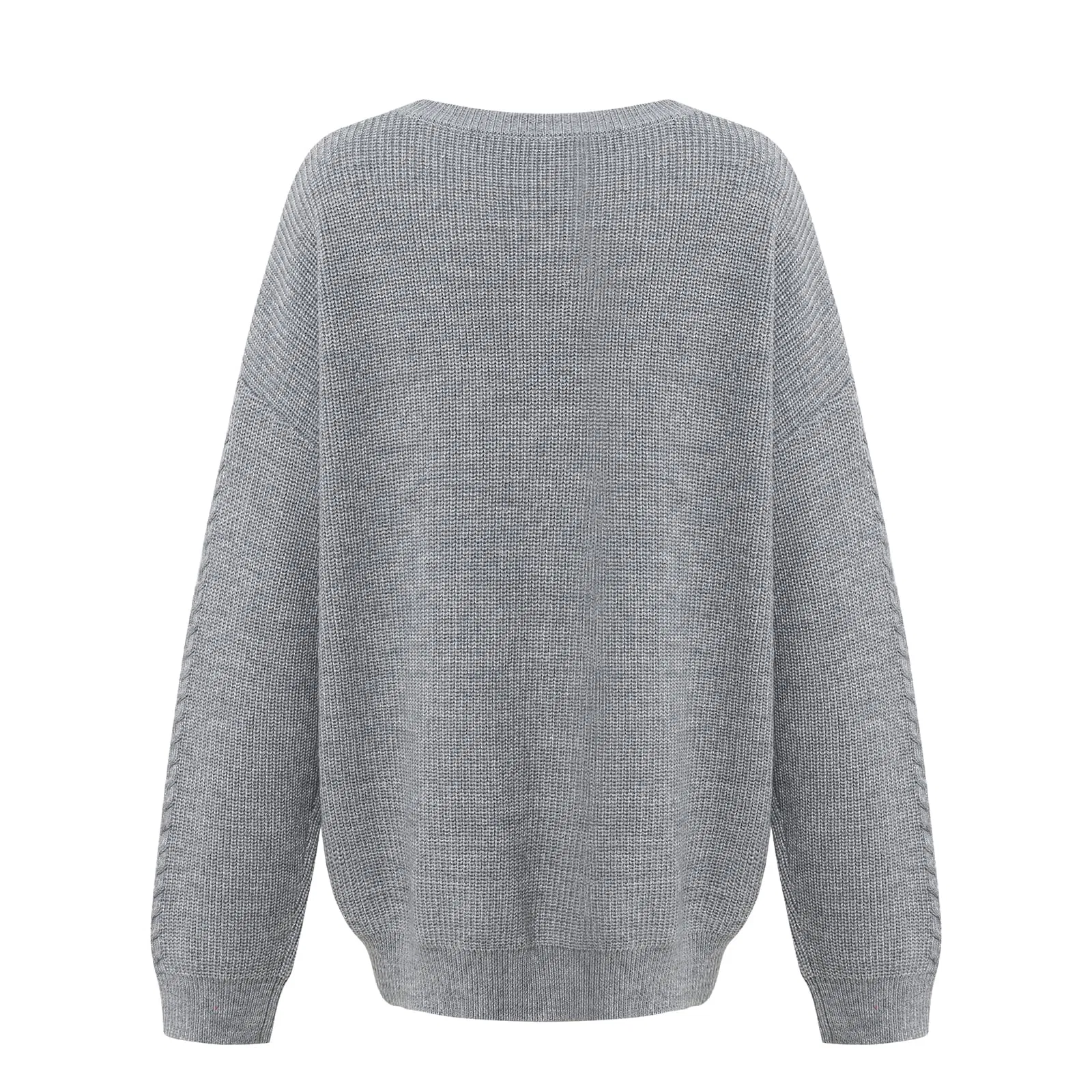 Suéter de Moda y Cómodo personalizado para Hombre Top de punto Suave y liviano