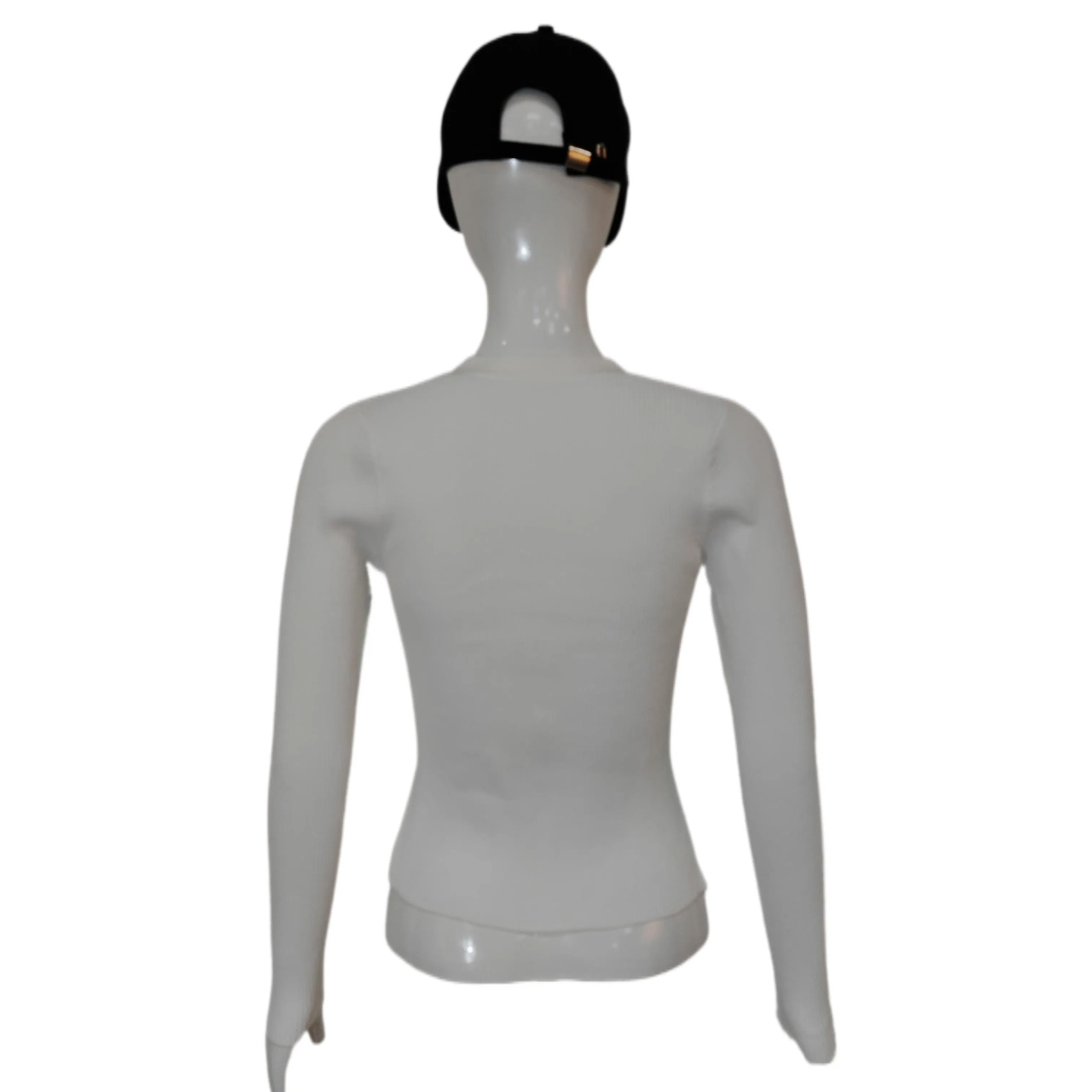 Suéter Informal con Cuello en V para Mujer, Diseño de Logotipo Personalizado, Suéter de Punto de Manga Larga Transpirable