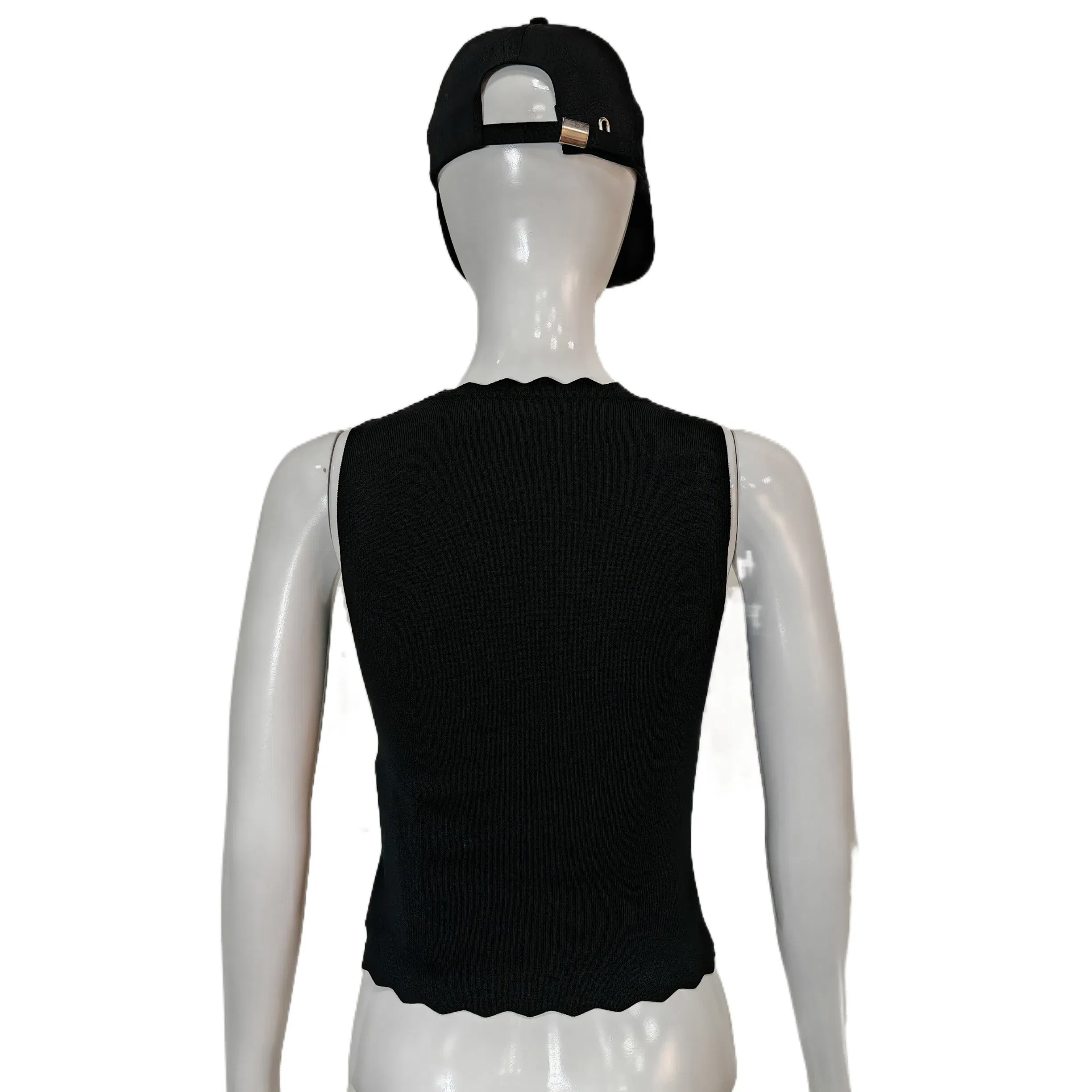 Camiseta sin mangas de Verano para Mujer Chaleco Fino para Mujer Tops Casuales de Moda para Mujer