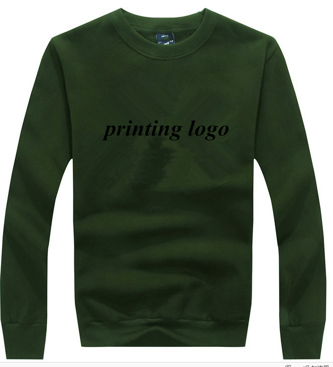 Suéter de Hombre de Moda Impreso con Logotipo Personalizado de Manga Larga