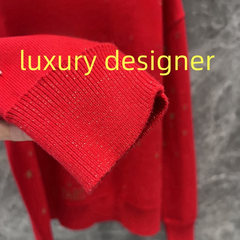 Calidad Original Avanzada Ocio Versátil Moda de Lujo Moda Popular Copia 1: 1 Réplica de la Marca Mujeres Como Suéter de Diseñador