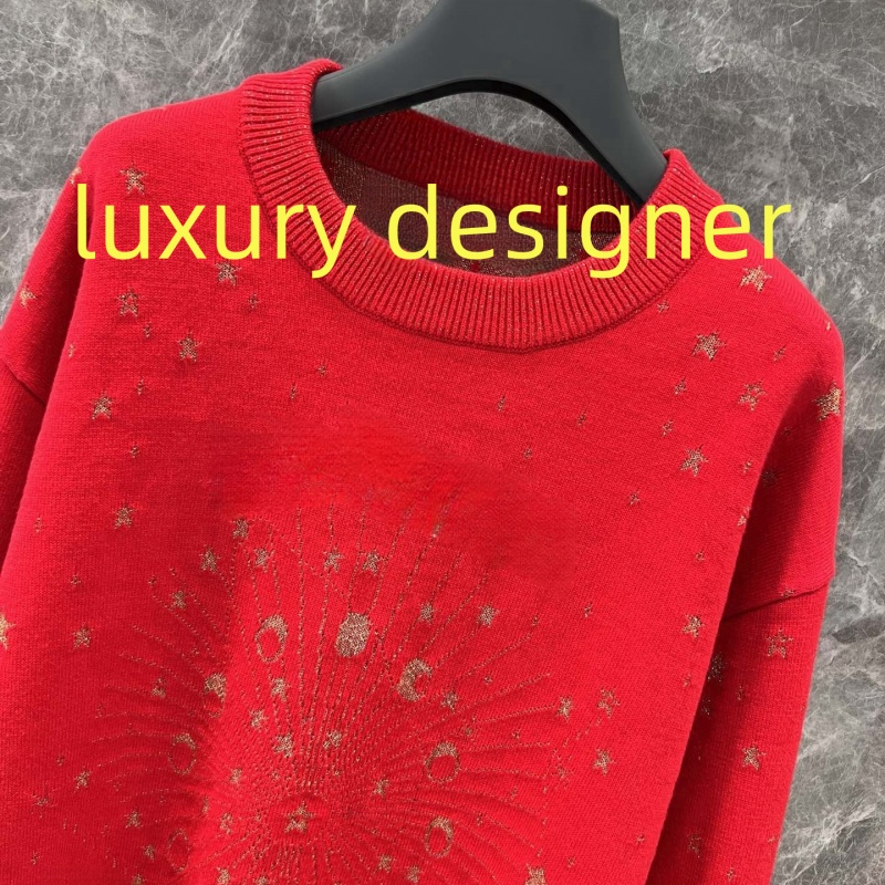 Calidad Original Avanzada Ocio Versátil Moda de Lujo Moda Popular Copia 1: 1 Réplica de la Marca Mujeres Como Suéter de Diseñador