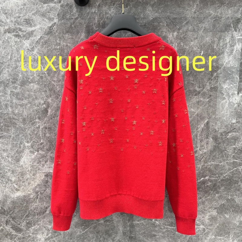 Calidad Original Avanzada Ocio Versátil Moda de Lujo Moda Popular Copia 1: 1 Réplica de la Marca Mujeres Como Suéter de Diseñador