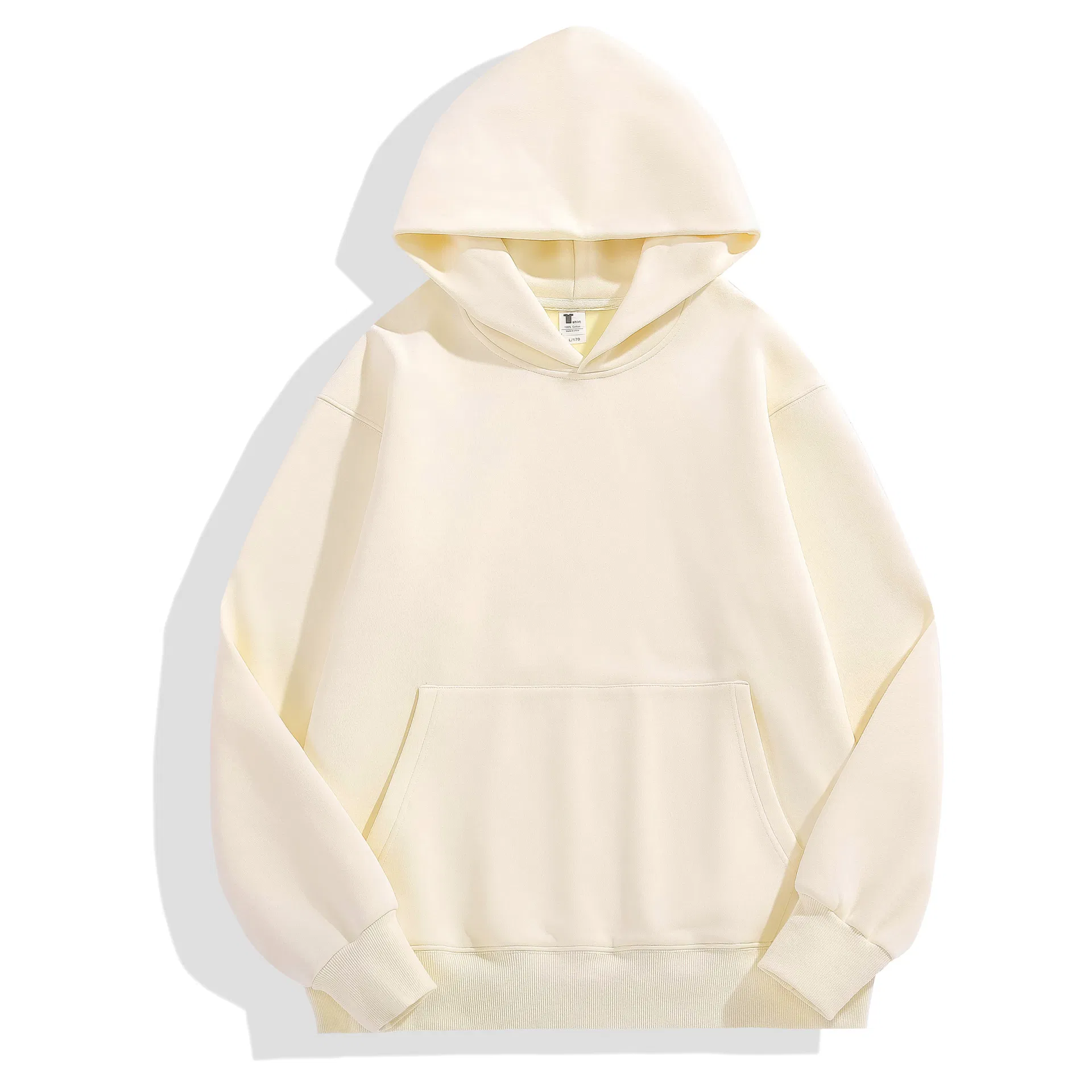 Sudaderas con Capucha de Algodón Extragrandes de Primera Calidad para Hombres y Mujeres