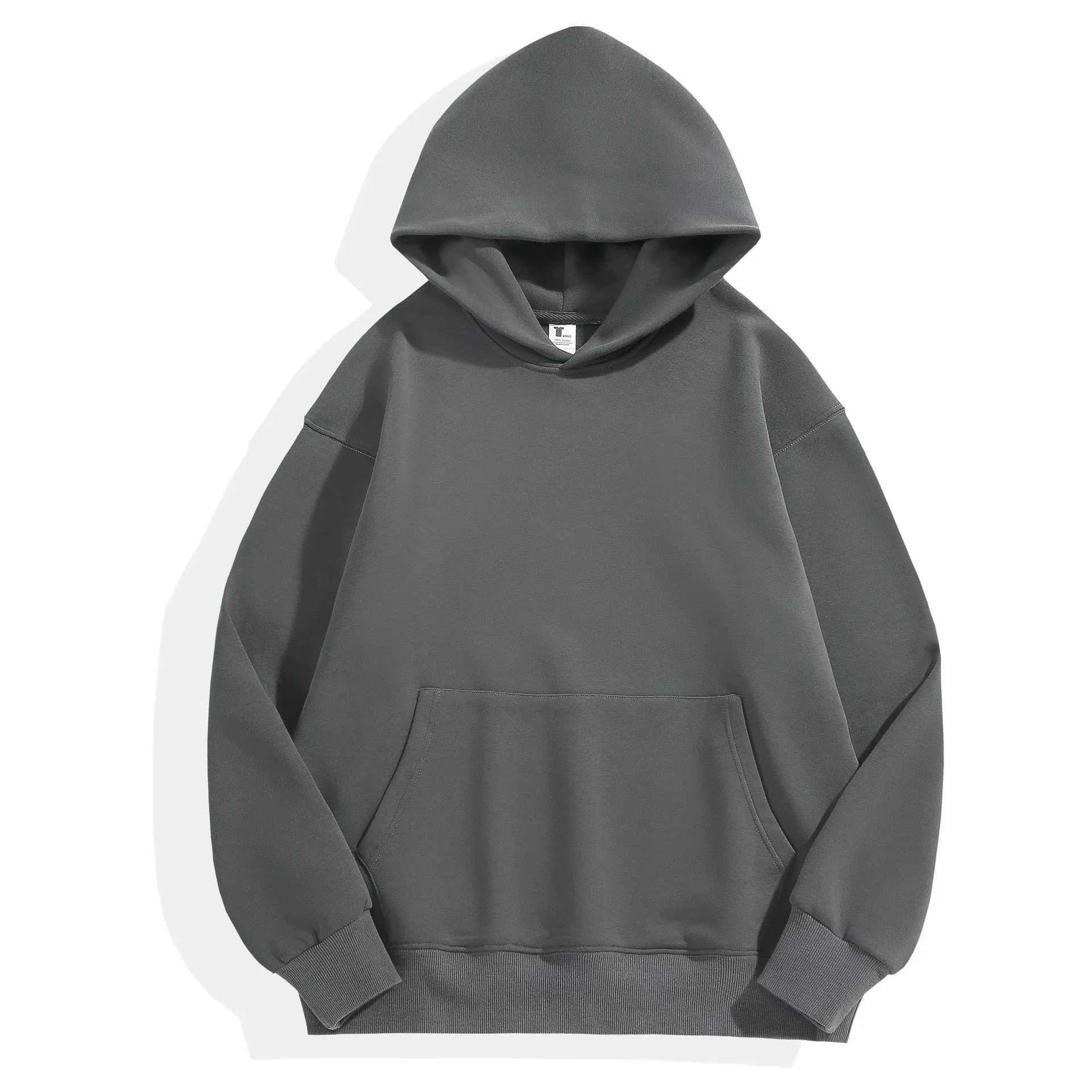 Sudaderas con Capucha de Algodón Extragrandes de Primera Calidad para Hombres y Mujeres