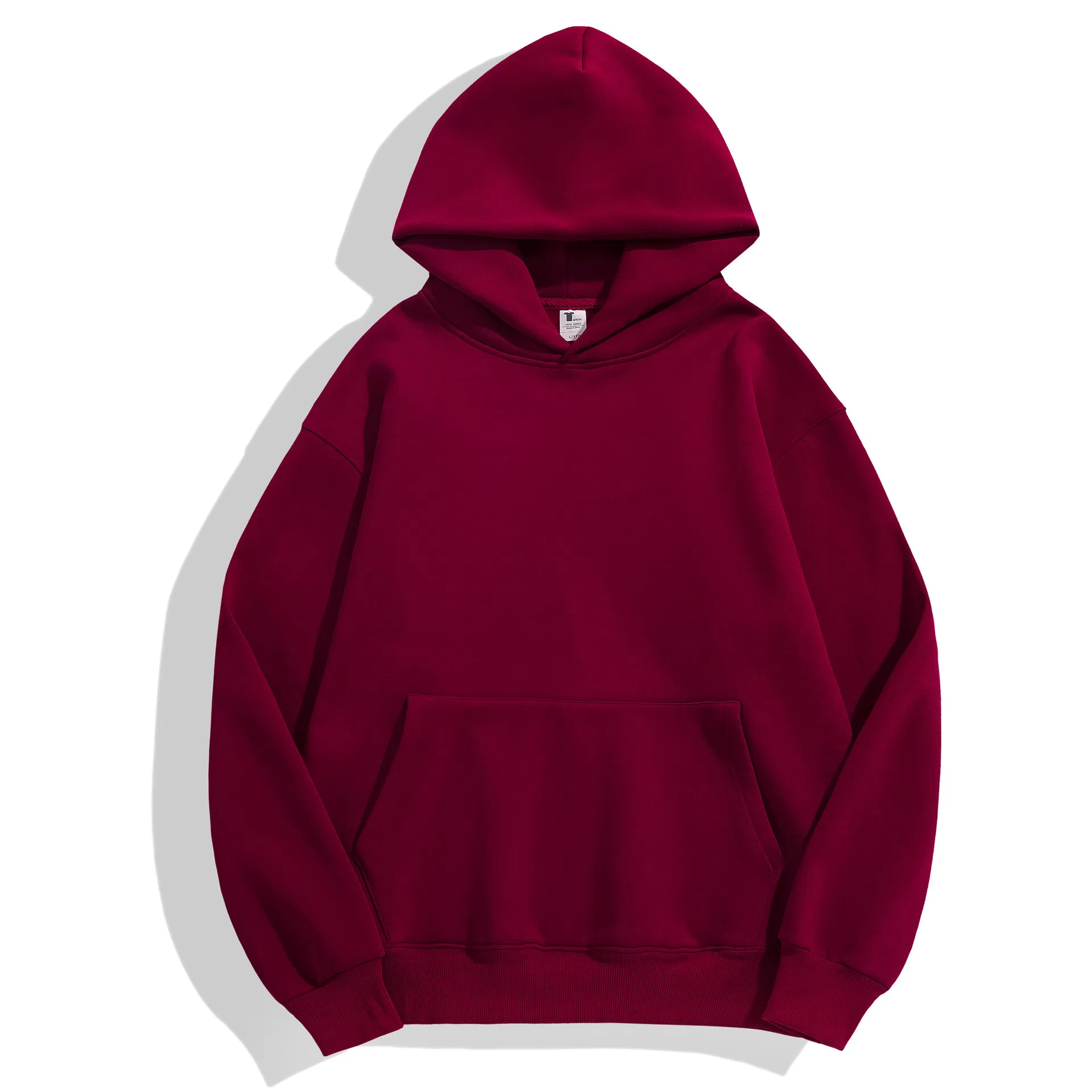 Sudaderas con Capucha de Algodón Extragrandes de Primera Calidad para Hombres y Mujeres