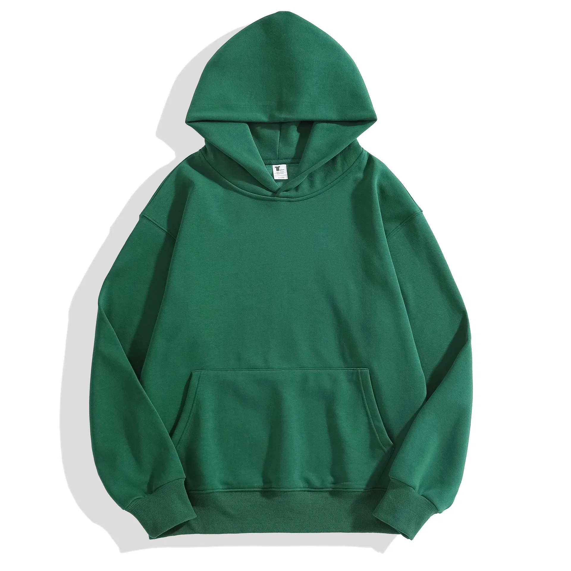 Sudaderas con Capucha de Algodón Extragrandes de Primera Calidad para Hombres y Mujeres