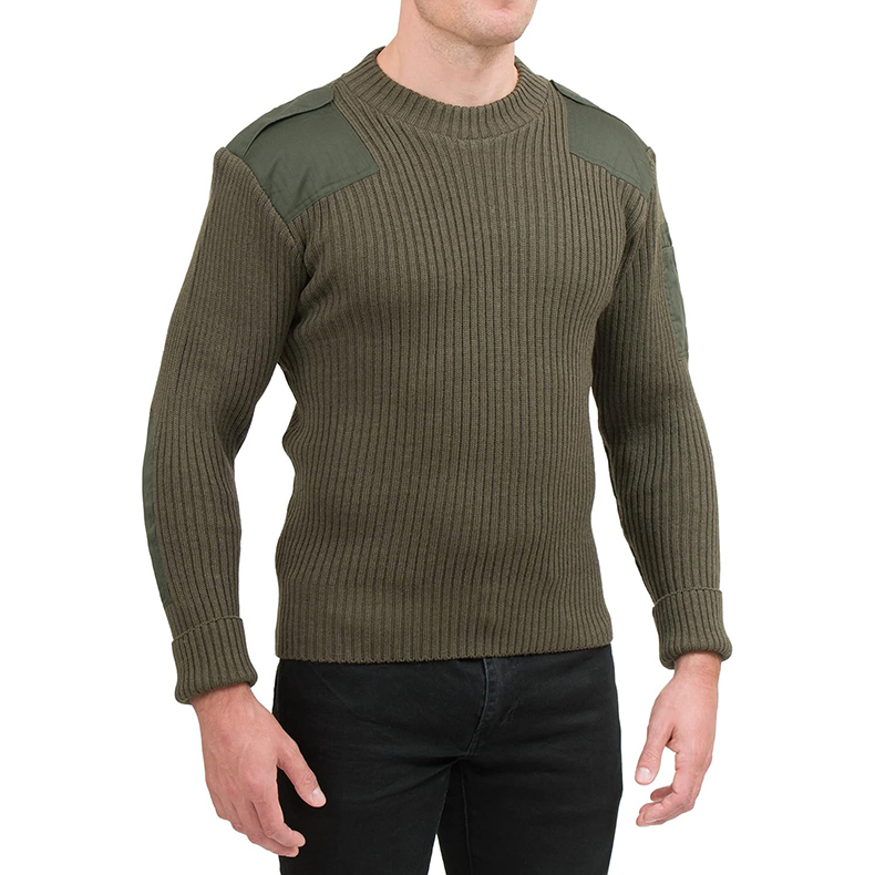 Suéter de Uniforme Táctico Verde Oliva Suéter al aire libre para Hombres