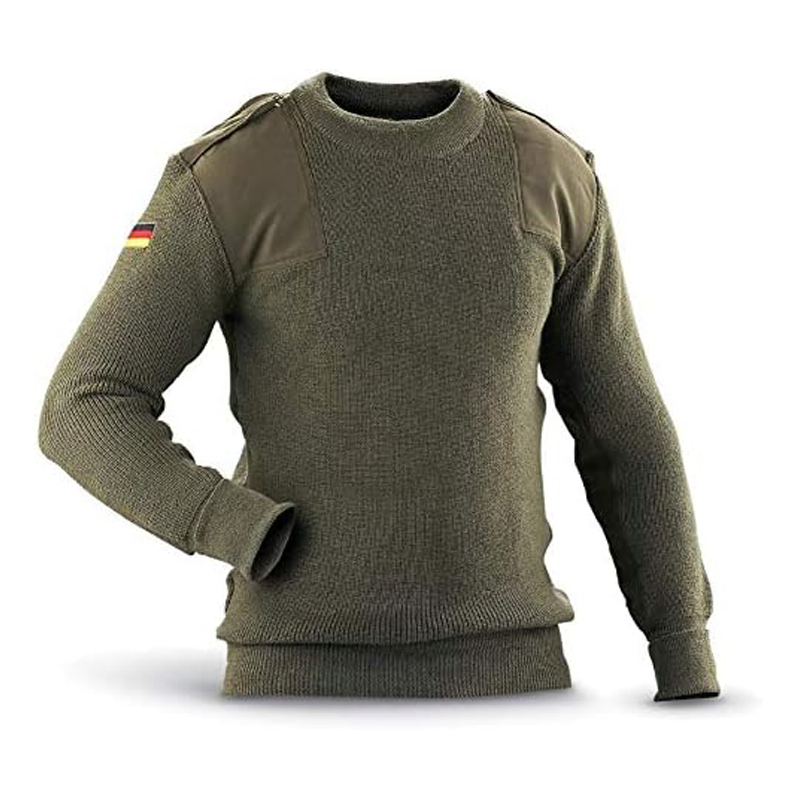 Suéter de Uniforme Táctico Verde Oliva Suéter al aire libre para Hombres