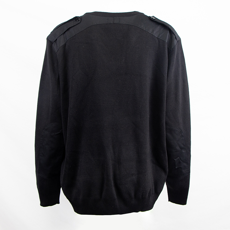 Suéter Táctico Personalizado de Alta Calidad para Hombre Suéter Táctico de Color Sólido Suéter de punto Suéter