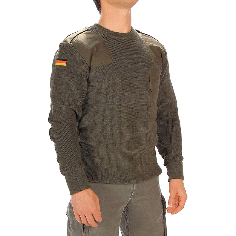 Suéter de Uniforme Táctico Verde Oliva Suéter al aire libre para Hombres