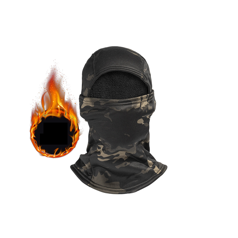 Gorros de Cabeza de Ciclismo a Prueba de Viento para Exteriores, Máscara de Esquí con Cubierta Completa, Pasamontañas para Motocicleta de 1 Orificio, Gorra Deportiva
