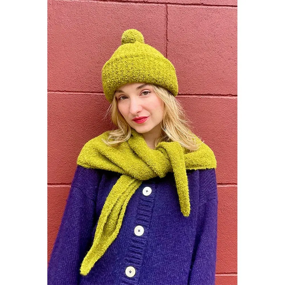Gorros con Puños Clásicos Ecológicos Unisex Gorro de Pompón de Mezcla Acrílica de Lana Acanalada de Punto de Alta Calidad para Mujer