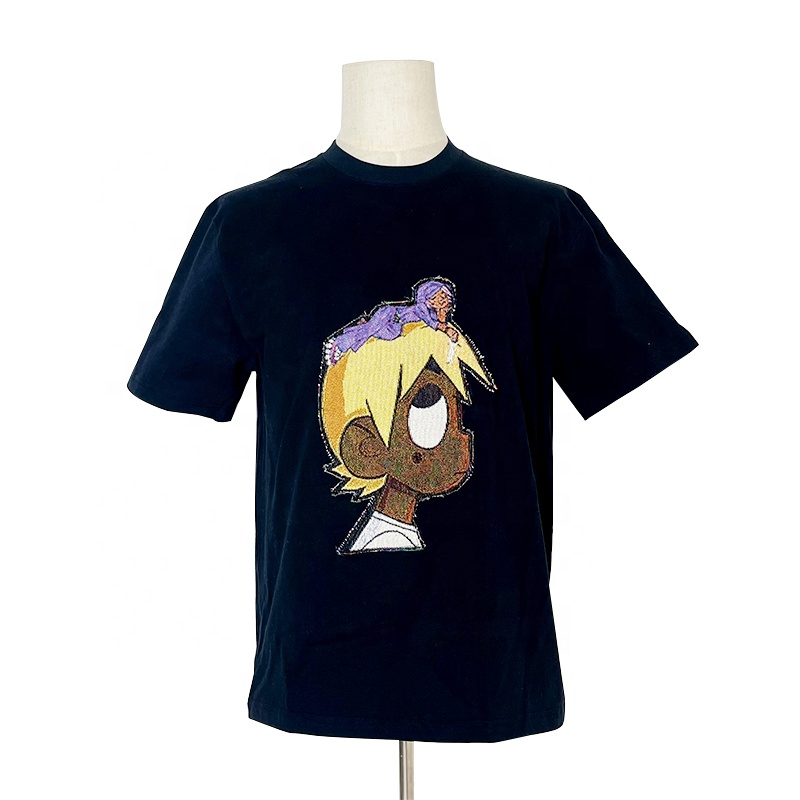 Venta Caliente Suéter de Tapiz Tejido Personalizado Cuellos Redondos Todos los Tamaños Más Suéter de Jersey con Capucha de Tapiz