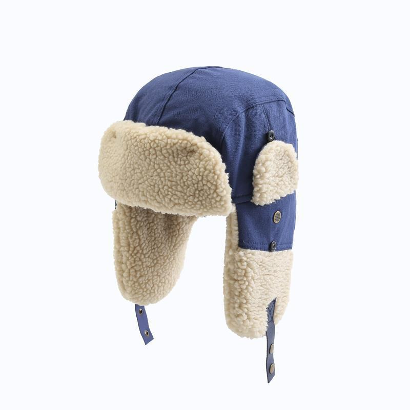 Sombrero de Trampero Cálido Multicolor de Invierno Frío de Rusia