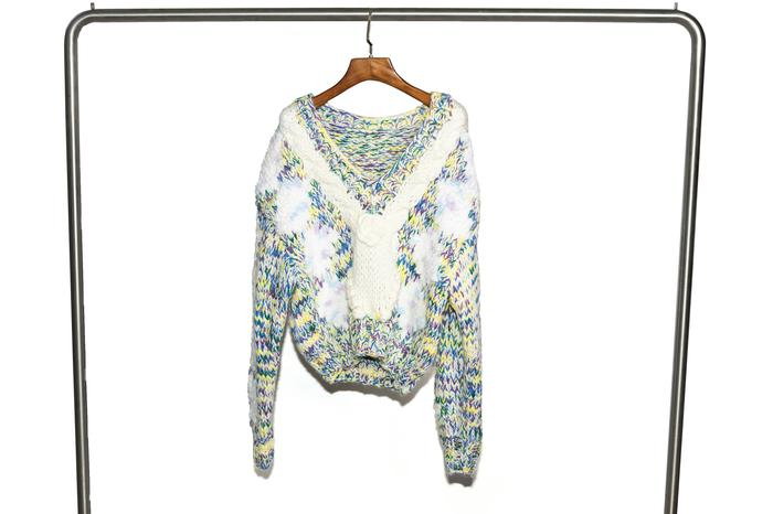 Blusa de Tela para Mujer Suéter Cárdigan de color rosa o azul para mujer&amp;prime;s