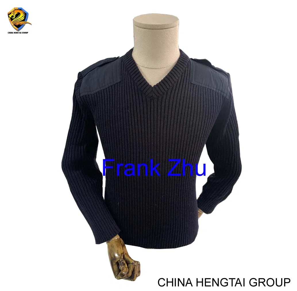 Jersey Acrílico Azul Marino-Jersey De Lana Verde Oliva Od-Jersey Táctico De Poliéster-Jersey de Camuflaje