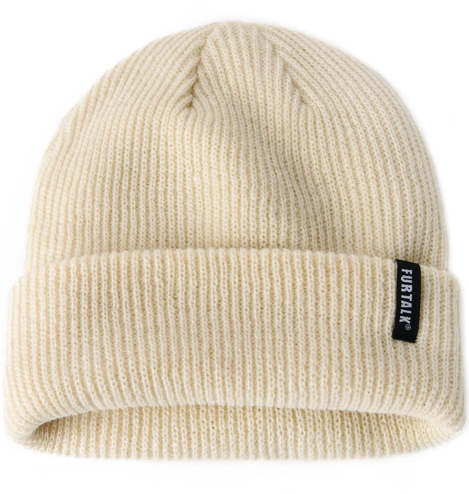 Gorro de Punto Acrílico Unisex de Invierno Personalizado OEM de Fábrica con Licencia Oficial de Marcas Gorro de Punto Cálido Clásico para Exteriores que Combina con Todo