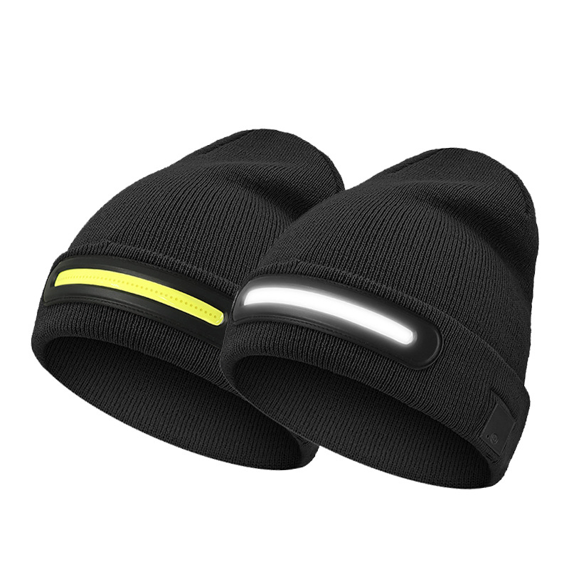 Gorra de Faro de Iluminación Exterior Gorro LED con Luz