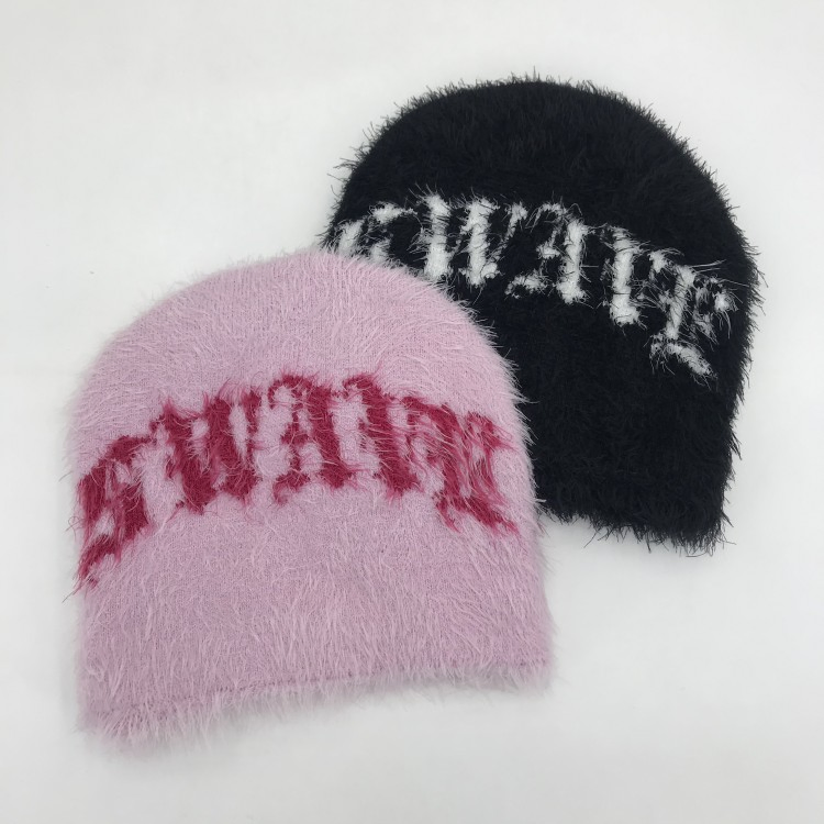 Gorro de Invierno Mohair Personalizado Gorro Unisex para exteriores