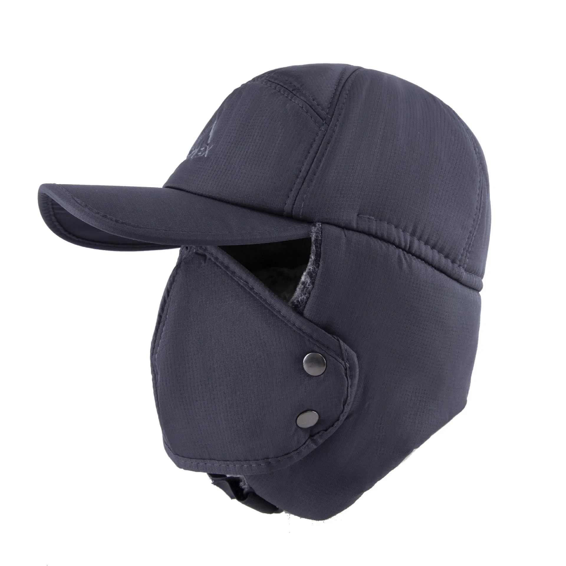 Gorro de Invierno Grueso y Cálido con Forro Polar para Hombres y Adultos