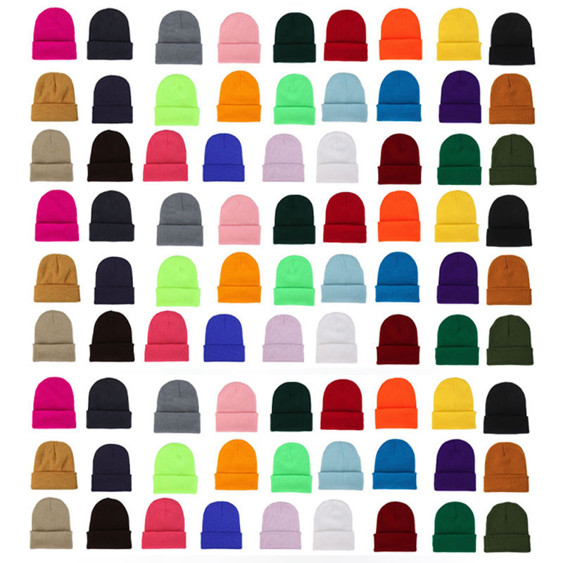 Elegantes Gorros de Punto con Bordado de Logotipo Personalizado