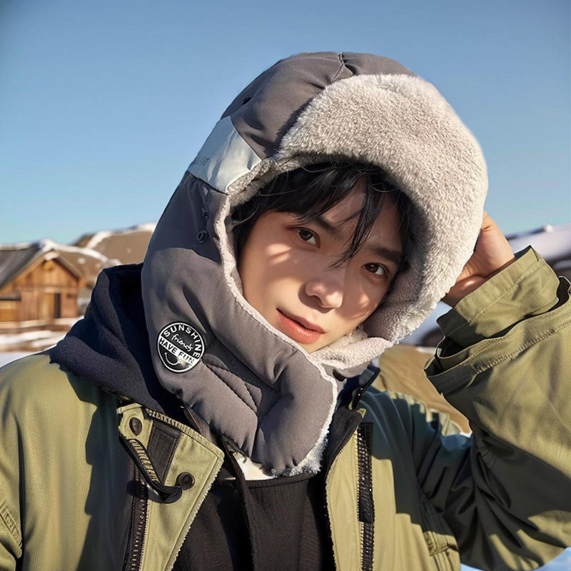 Gorro de Algodón de Invierno Definitivo para Hombre con Protección Auditiva a Prueba de Viento