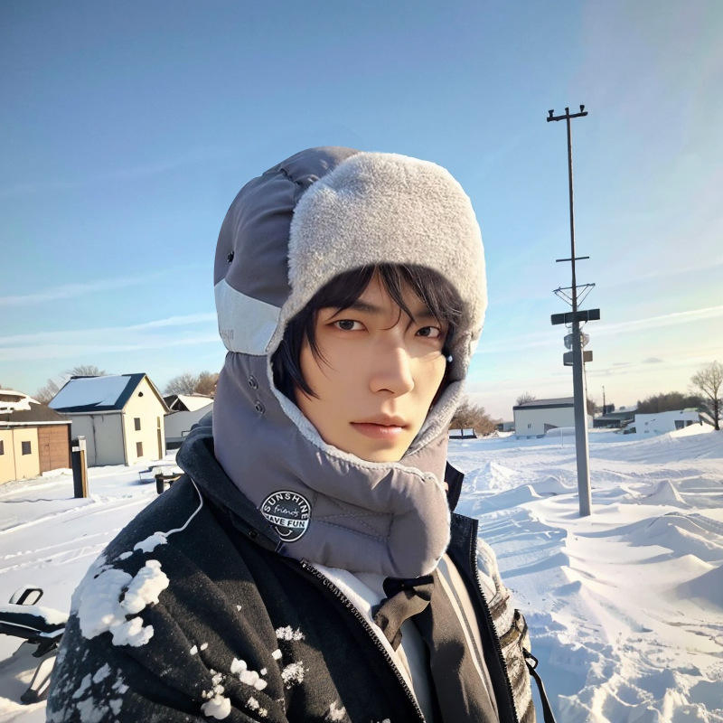 Gorro de Algodón de Invierno Definitivo para Hombre con Protección Auditiva a Prueba de Viento