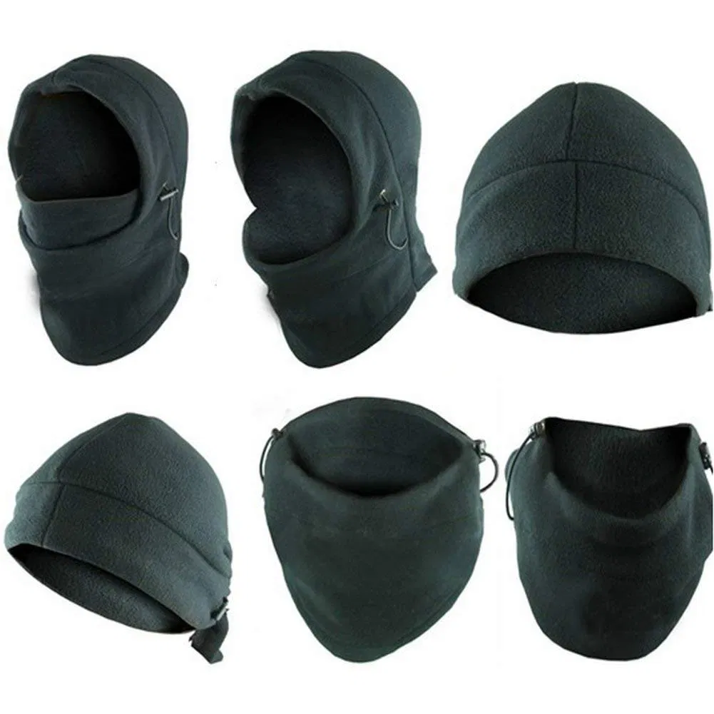 Capucha Pasamontañas Multifuncional de Protección Cálida para Invierno, Esquí, Bicicleta, Ciclismo, Mascarilla, Gorro, Vellones, Casco