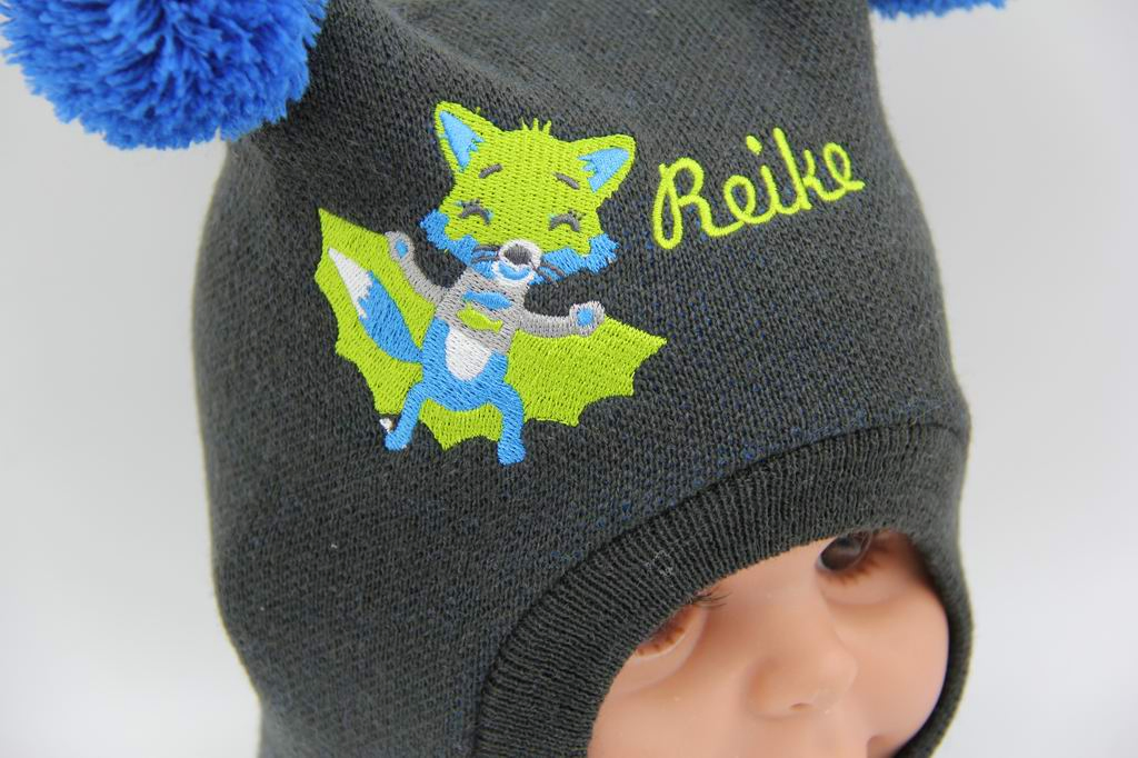 Casco Pasamontañas de Punto Baby Bird-Acogedor Gorro de Invierno para Bebés