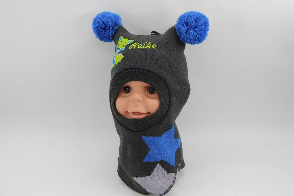 Casco Pasamontañas de Punto Baby Bird-Acogedor Gorro de Invierno para Bebés