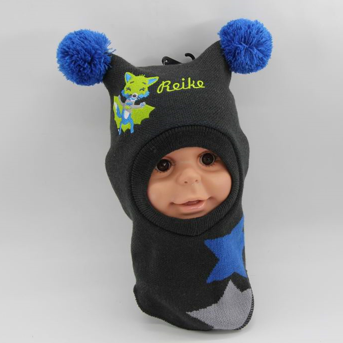 Casco Pasamontañas de Punto Baby Bird-Acogedor Gorro de Invierno para Bebés