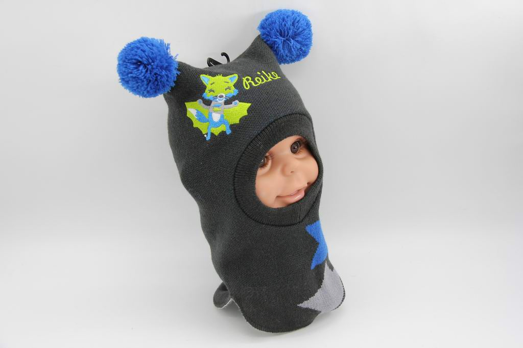 Casco Pasamontañas de Punto Baby Bird-Acogedor Gorro de Invierno para Bebés