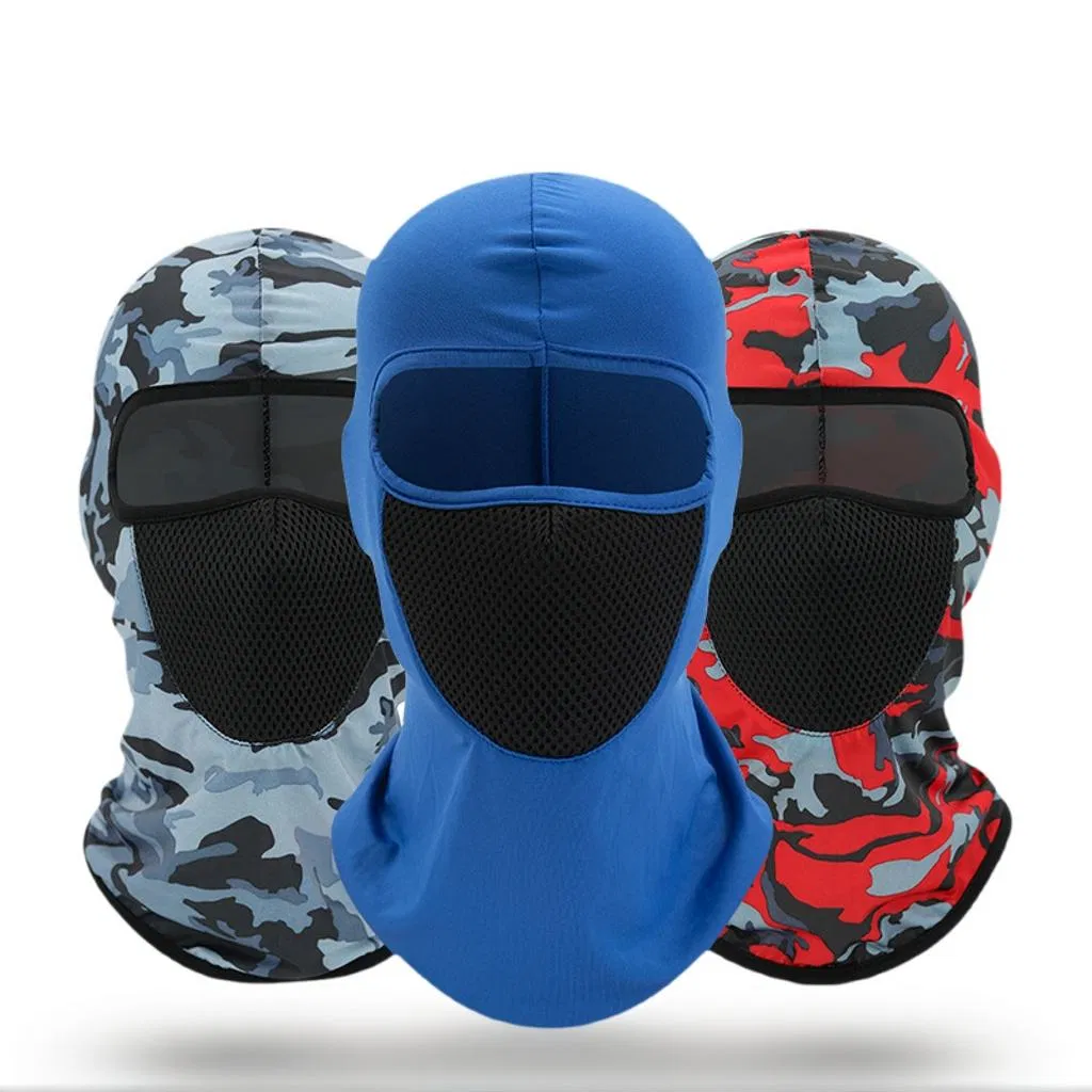 Pasamontañas Máscara de Esquí Negra Máscaras de Esquí de Camuflaje de Neón Coloridas para Hombres