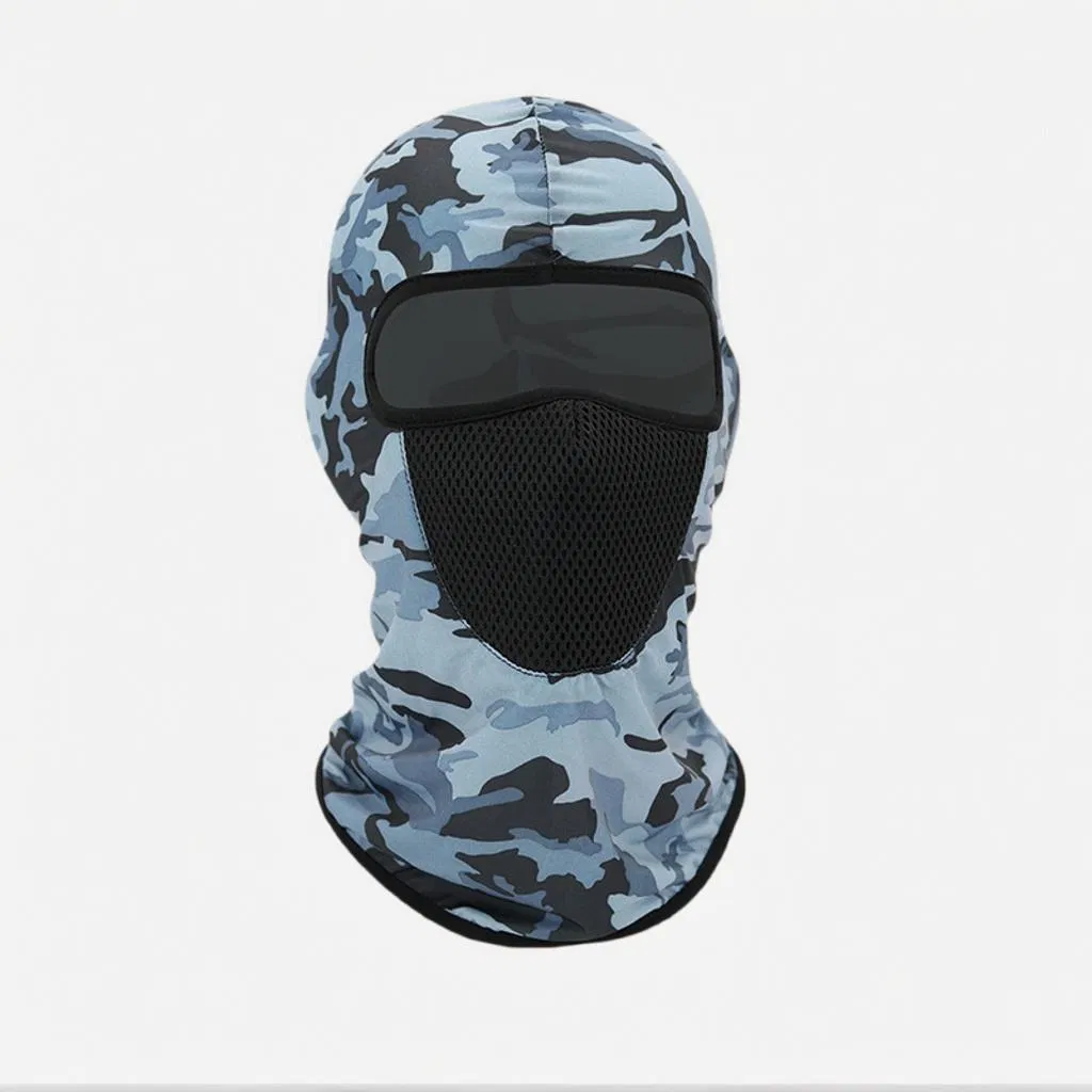 Pasamontañas Máscara de Esquí Negra Máscaras de Esquí de Camuflaje de Neón Coloridas para Hombres