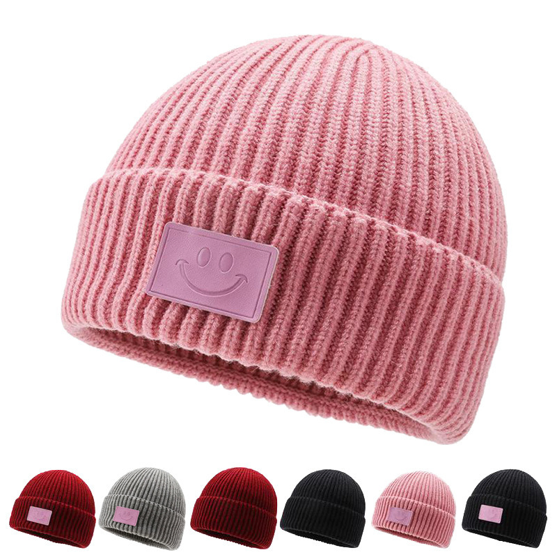Venta al por Mayor de Alta Calidad para Hombres/Mujeres, 100% Acrílico, Logotipo Bordado Personalizado, Gorro de punto, Gorro Cálido de Invierno Plegable para Niños / Niños