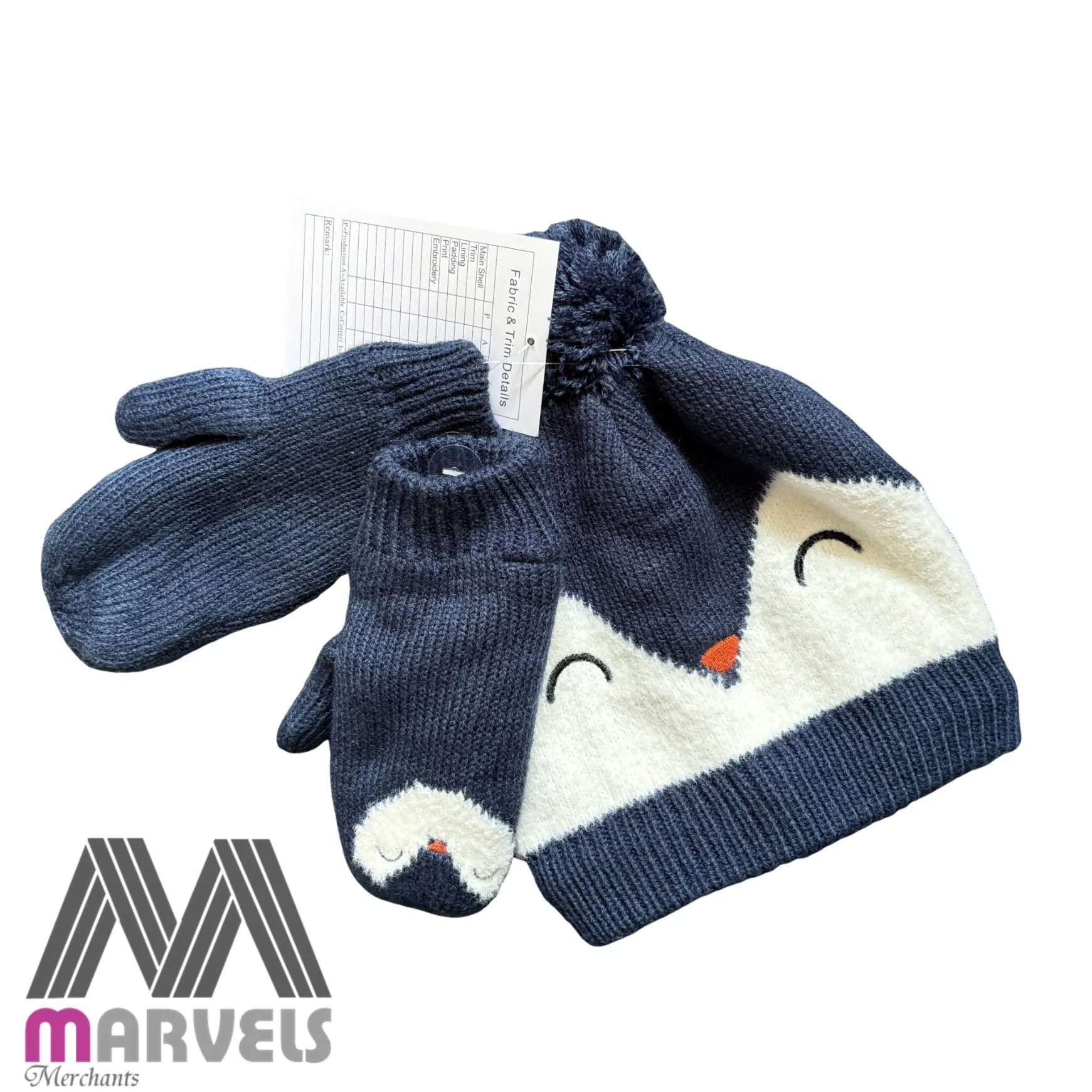 Guantes de Gorro de punto Conjuntos de Guantes de Gorro de Acrílico para Hombres y Mujeres