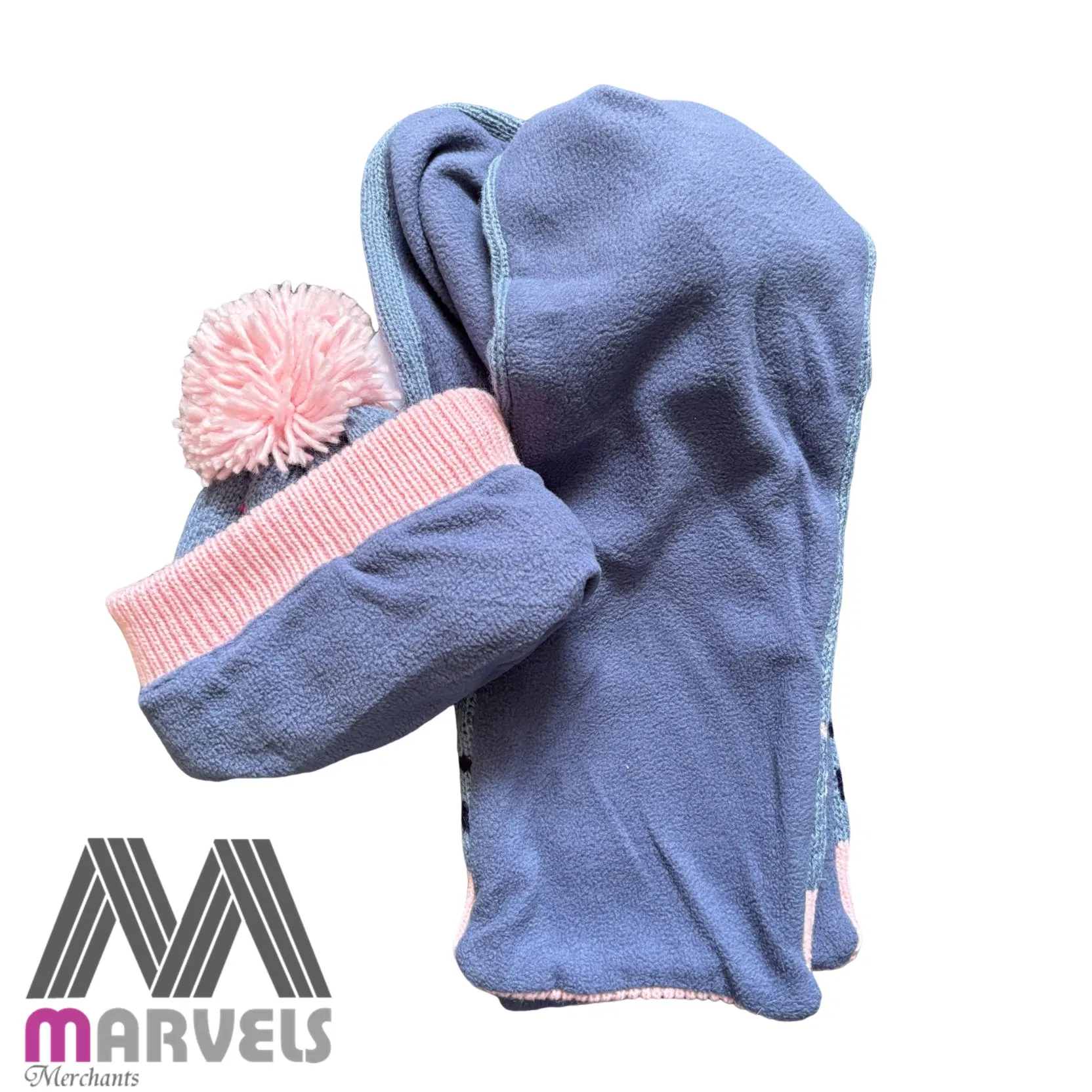 Guantes de Gorro de punto Conjuntos de Guantes de Gorro de Acrílico para Hombres y Mujeres