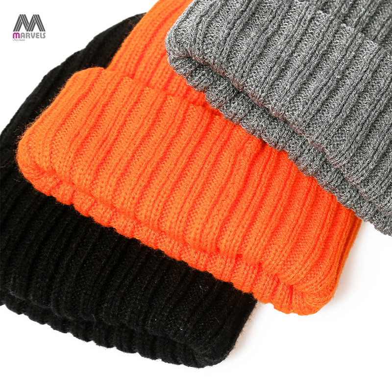 Gorro de punto Acogedor para Hombre y Mujer Esencial de Invierno