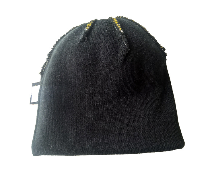 Accesorios de Moda Sostenibles de Alta Calidad Gorros de invierno 100% a rayas para hombre#39
