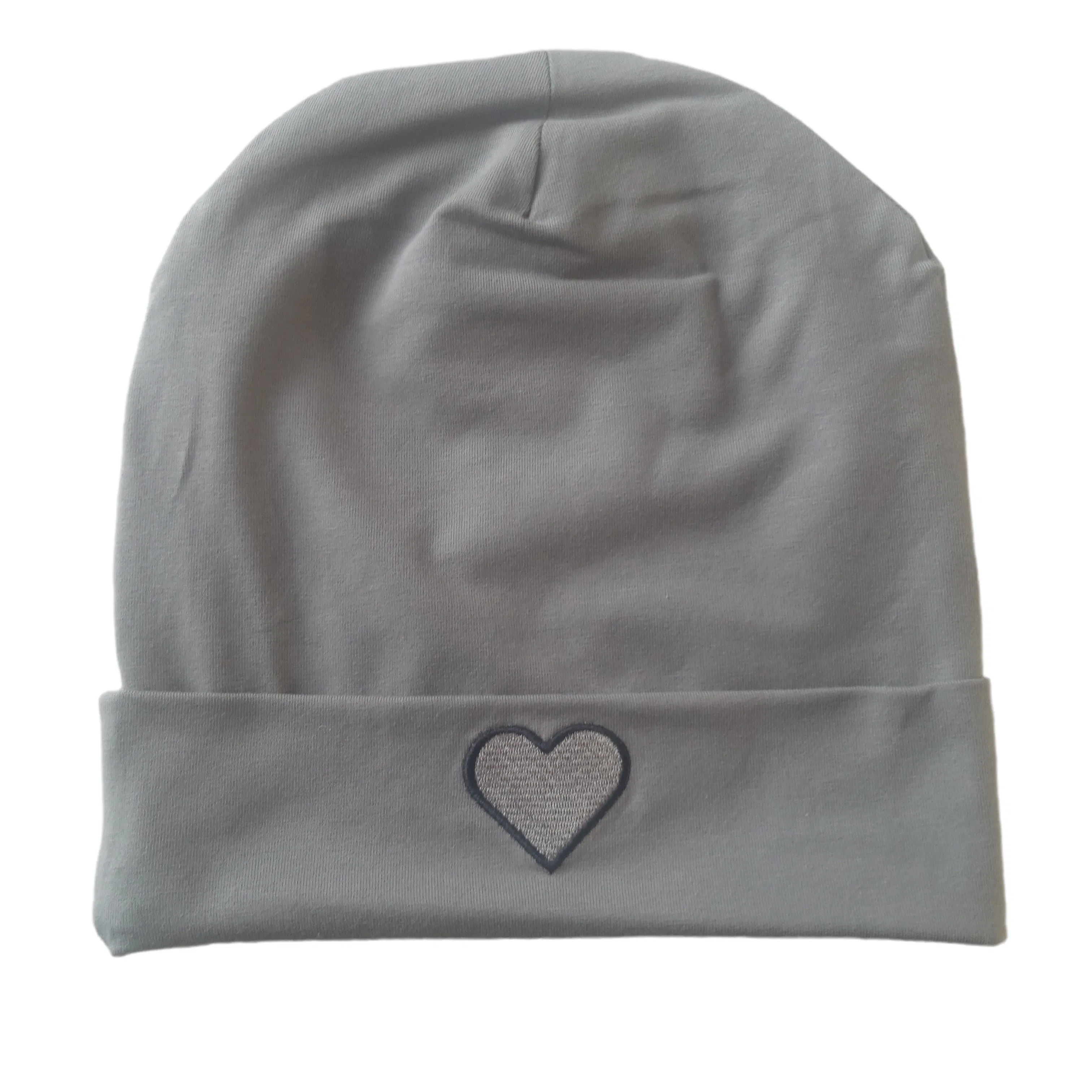 Gorro con Logotipo Bordado Personalizado para un Elegante Jersey de Algodón