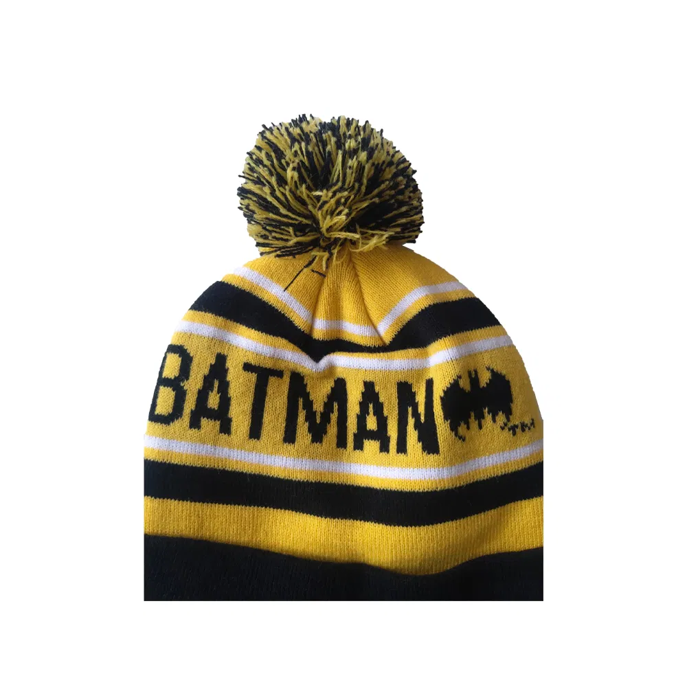 Accesorios de Moda Sostenibles de Alta Calidad Gorros de invierno 100% a rayas para hombre#39