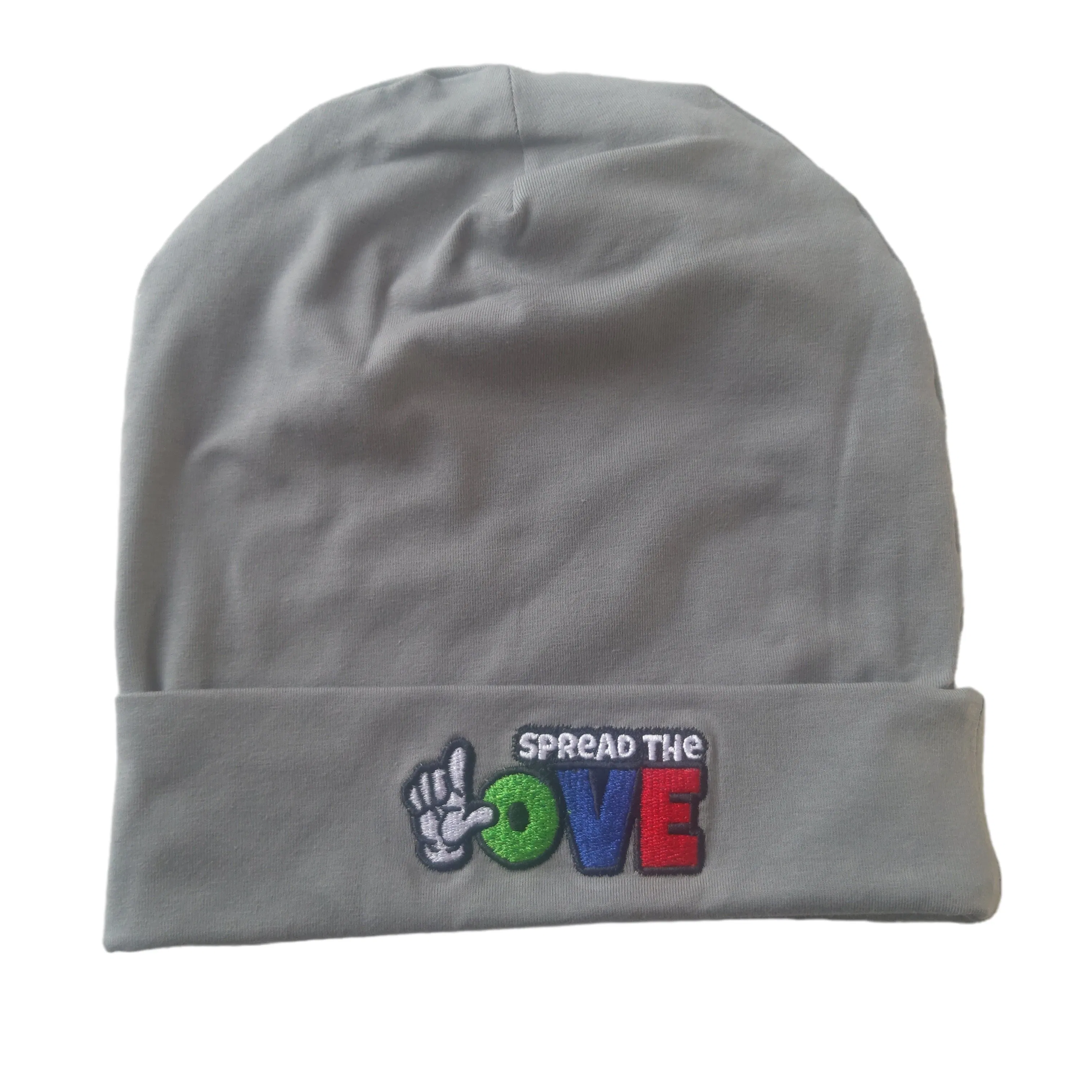 Gorro con Logotipo Bordado Personalizado para un Elegante Jersey de Algodón