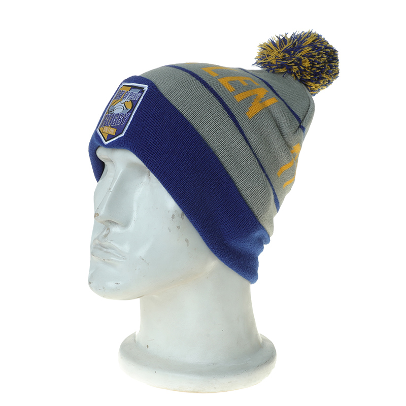 Gorro de invierno de punto con Pompón de Gorro Cálido de Acrílico de Alta Calidad