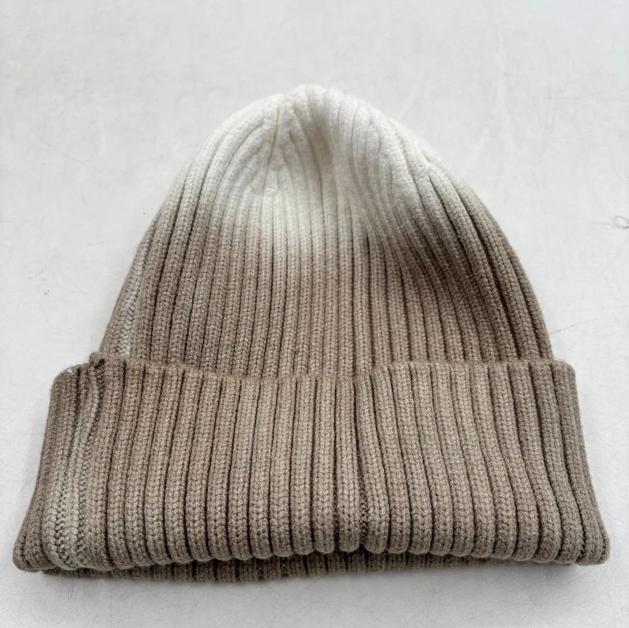 Gorro de Punto Grueso Unisex para Hombre, Mujer, Teñido Espacial, Gorro de Esquí Holgado