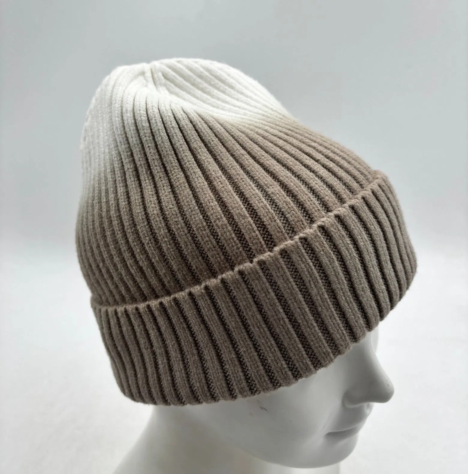 Gorro de Punto Grueso Unisex para Hombre, Mujer, Teñido Espacial, Gorro de Esquí Holgado