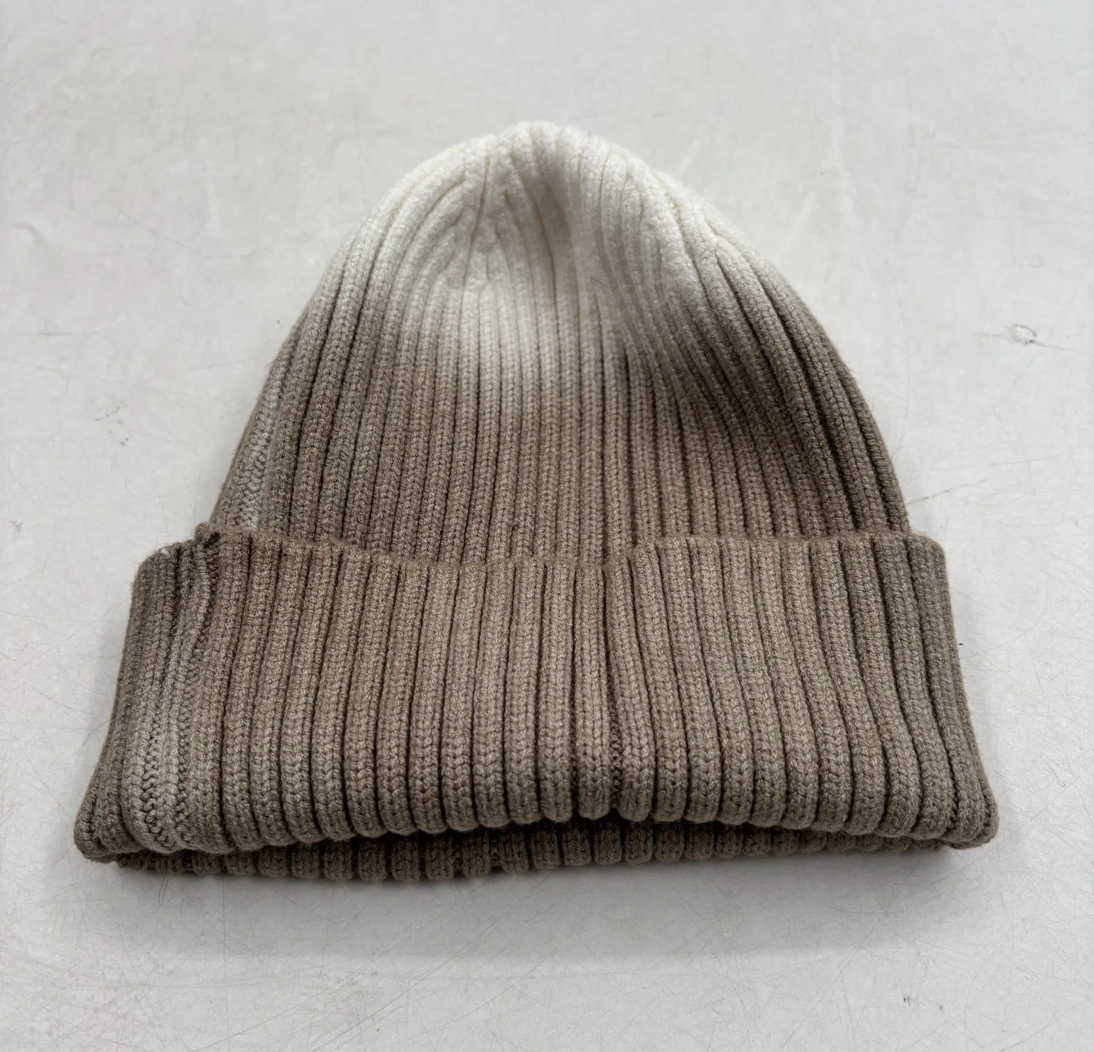 Gorro de Punto Grueso Unisex para Hombre, Mujer, Teñido Espacial, Gorro de Esquí Holgado